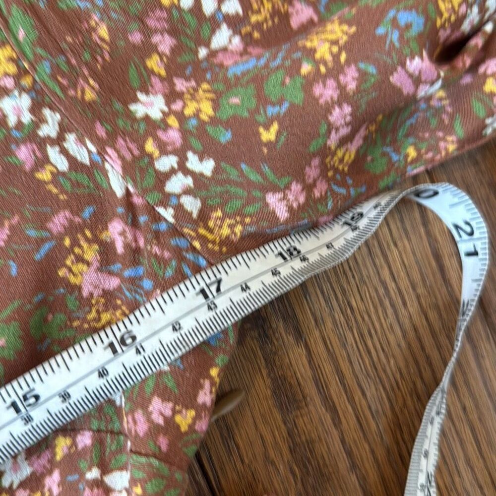 Clayton X Revolve ditsy floral long sleeve dress small - Picture 7 of 9